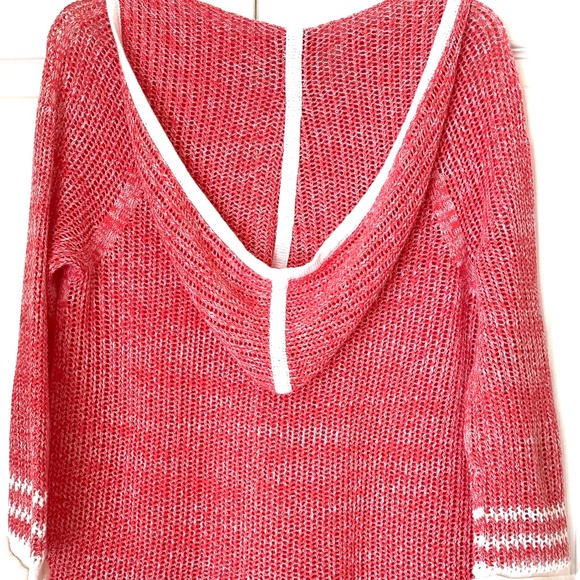 TOMMY BAHAMA Open Weave Hoodie Sweater - Picture 7 of 11